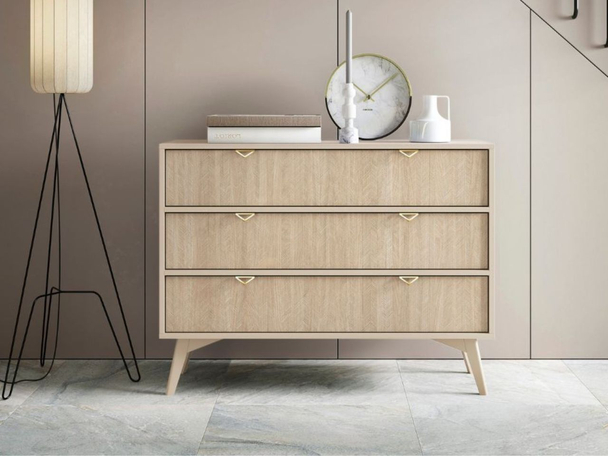 Ladekast met 3 Lades Modena Beige