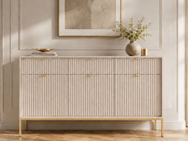 Dressoir met deuren en lades 154 cm Amber Kashmir