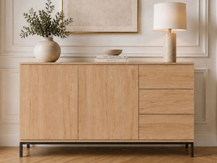 Dressoir met Deuren en Lades Soroko Bruin