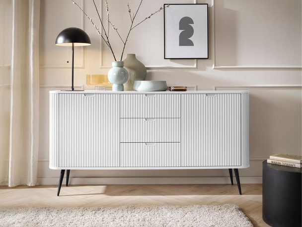 Dressoir met Deuren en Lades Viva Wit