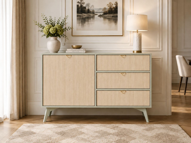 Dressoir met Deuren en Lades Modena Eucalyptus