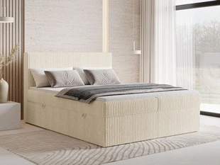 Boxspring met Opbergruimte 140x200 Brisa Beige