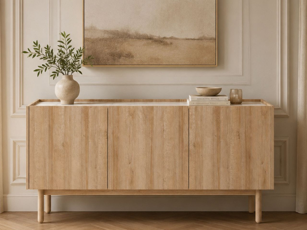 Dressoir met Deuren Braha Riviera-eik