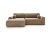 Donkerbeige \ Velvet \ Links