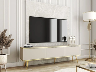 TV-Meubel met Deuren 175 cm Diolo Beige