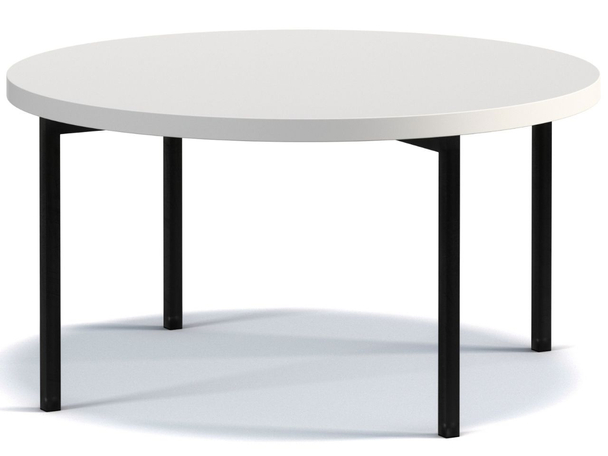 Ronde Salontafel Sevilla Witte mat
