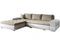 Wit || Beige \ Velours || Eco-leer