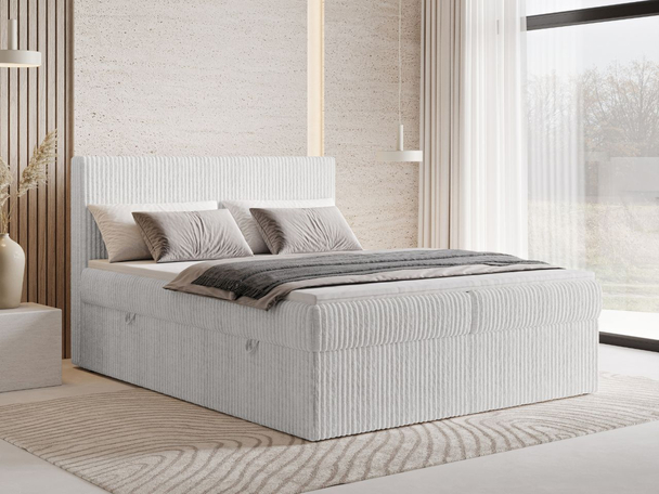 Boxspring met Opbergruimte 180x200 Brisa Grijs