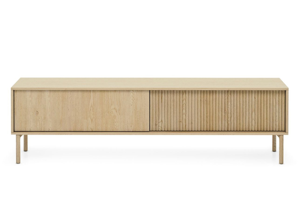 TV-Meubel met Deuren 187 cm Gradimento Bruin