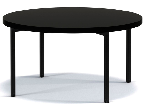 Ronde Salontafel Sevilla Zwart mat