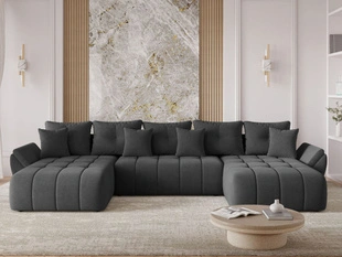 U-Bank met Slaapfunctie en Opbergruimte Decor U Anthracite