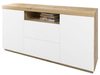 85 cm \ Wit mat || Wotan-eik