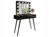 Zwarte glans \ Push to open \ Zwart