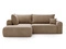 Donkerbeige \ Velvet \ Links