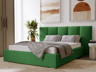 Tweepersoonsbed met Opbergruimte en lattenbodem 180x200 Lizbona Groen