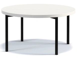 Ronde Salontafel Sevilla Witte glans