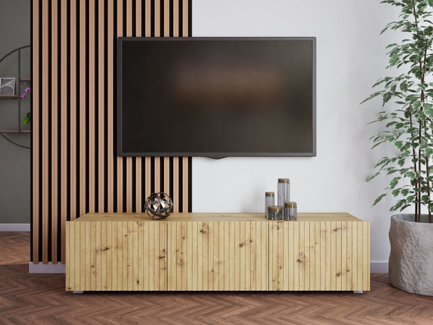 TV-Meubel met Deuren Kioto Artisan Eik