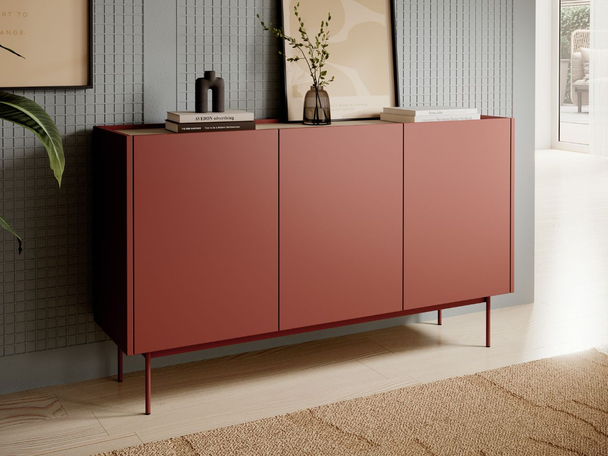 Dressoir met deuren Drevo Rood
