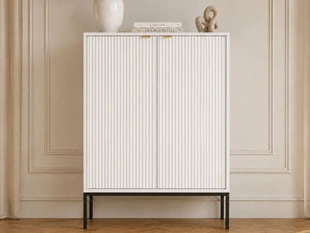Dressoir met deuren Amber Wit