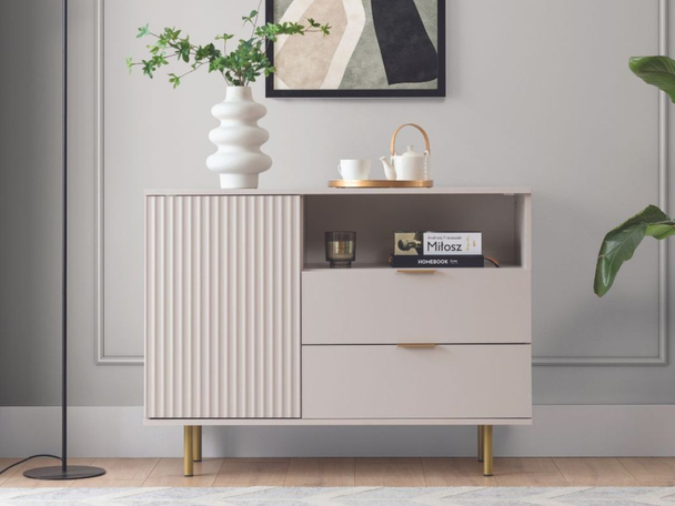Dressoir met Deuren en Lades Ankara Beige