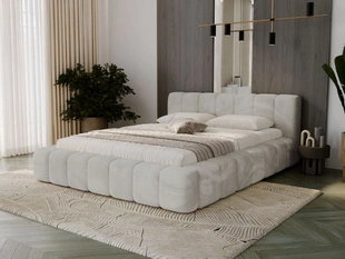 Bed met Opbergruimte en lattenbodem 160x200 Ibiza Grijs