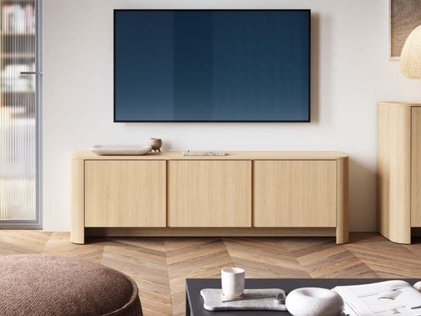 TV-Meubel met Deuren Brillo Vicenza Eik