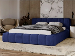 Tweepersoonsbed met Opbergruimte en lattenbodem 120x200 Ibiza Donkerblauw