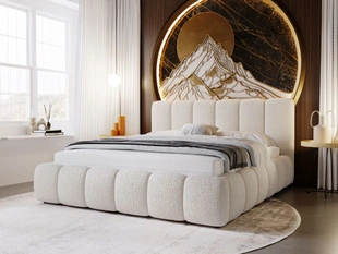 Bed met lattenbodem zonder opbergruimte 160x200 Cloud Beige