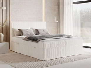 Boxspring met Opbergruimte 140x200 Brisa Crème