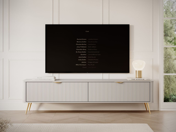 TV-Meubel met Deuren 200 cm Latina Beige