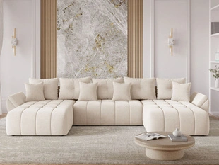 U-Bank met Slaapfunctie en Opbergruimte Decor U Beige