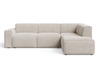 Lichtbeige \ Velours \ Rechts