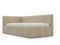 Donkerbeige \ Boucle \ Links