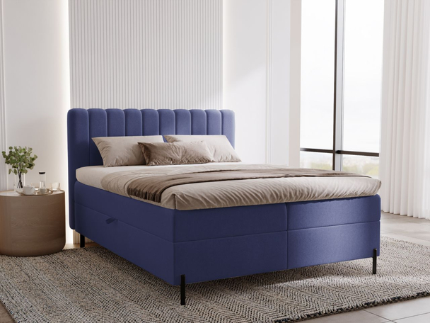 Boxspring met Opbergruimte 180x200 Primavera Donkerblauw
