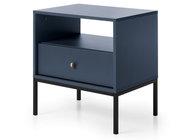 Nachtkastje met lade Amor Marineblauw
