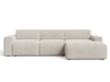 Lichtbeige \ Velours \ Rechts
