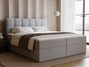 Boxspring met Opbergruimte 140x200 Maison Grijs