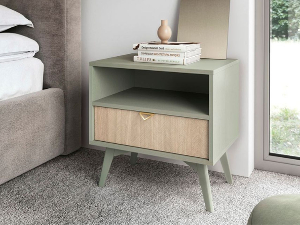 Nachtkastje met lade Modena Eucalyptus