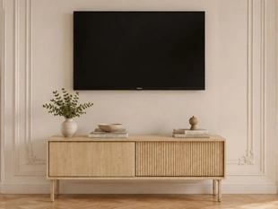 TV-Meubel met Deuren 154 cm Gradimento Bruin
