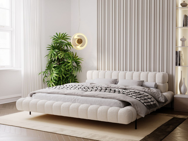 Bed met lattenbodem 120x200 Imagine Beige
