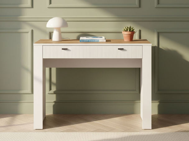 Kaptafel met Lades Messina Wit