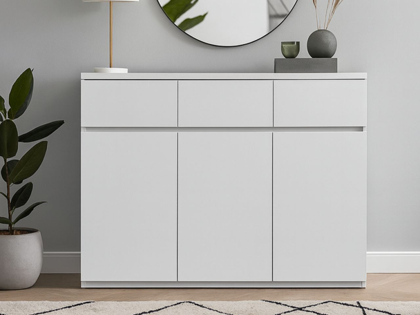 Dressoir met Deuren en Lades Arcadia Wit