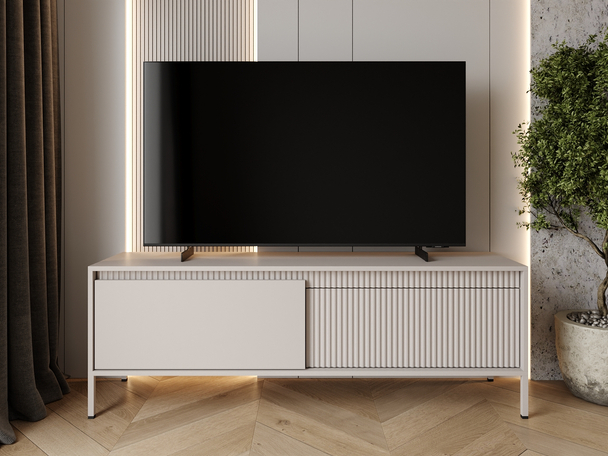TV-Meubel met Deuren 153 cm Sorano Beige