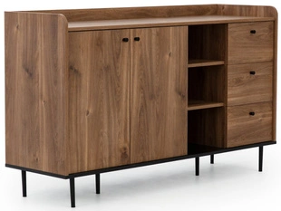 Dressoir met Deuren en Lades Vasa Bruin