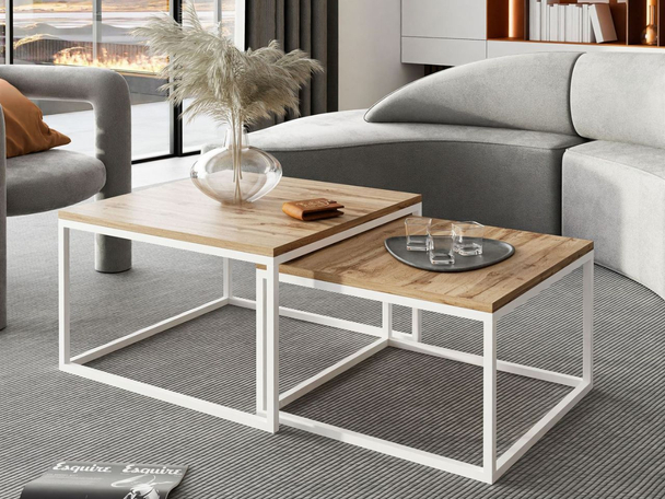 Salontafel op een frame Asumi Wotan Eik 36x42