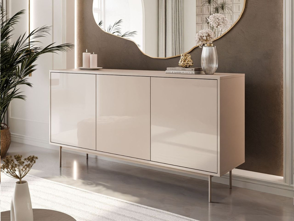 Dressoir met deuren op poten Vivance Kashmir glans