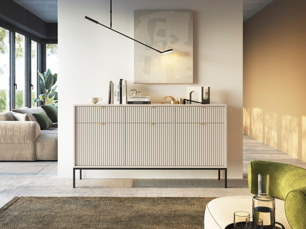 Dressoir met deuren en lades 154 cm Amber Kashmir