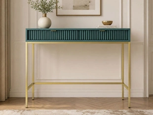Kaptafel met lades Amber Groen