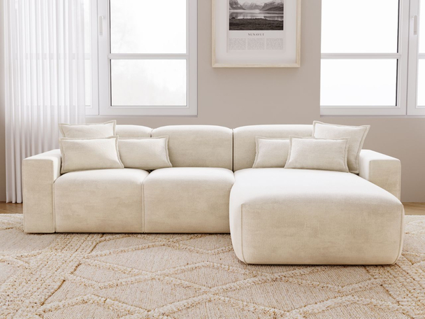 Hoekbank Rechts Leni Beige