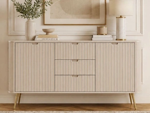 Dressoir met Deuren en Lades Viva Beige